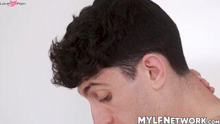 Stepson Nick Strokes hard cock experienced a big side effect