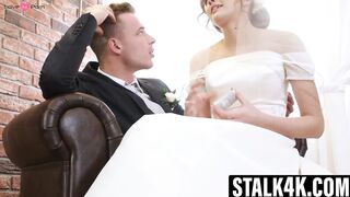 Stacy Cruz bridezilla gets pussy drilled by stranger