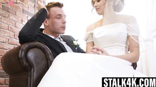 Stacy Cruz bridezilla gets pussy drilled by stranger