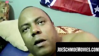 Eric splits Joeâs hole with rough bareback jackhammer thrusts