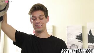 Lena Moon rides Michael Del Rays massive dick with bust
