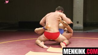 Connor Patricks battles Cameron Kincade In naked wrestling fuck match