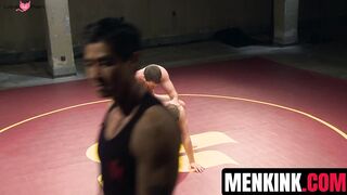Connor Patricks battles Cameron Kincade In naked wrestling fuck match