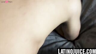 Wealthy man pays a straight Latino for deep throat service