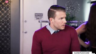 Lust Triangle Boutique - Codey Steeles & Lexi Lunas Sneaky Threesome Adventure
