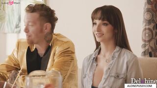 Double Date Turns Into A Threesome For The Girls - MILF Facesitting & Double Penetration