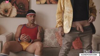 Double Date Turns Into A Threesome For The Girls - MILF Facesitting & Double Penetration