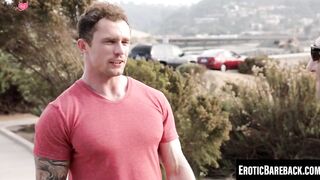 Muscular Hunks Sir Jet & Markie More Bareback Fuck Fest