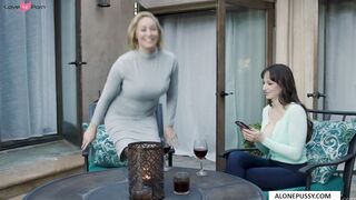 Cheater's Wife Surprise Threesome - Husband Shares His Hotwifes Body