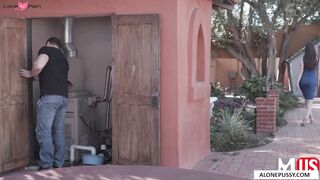 Hot MILF Returns Home After Work - Sensual Blowjob & Riding For Husband