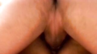 Brazilian Babe Gives A Riding On Black Guy's Big Dick