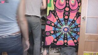 Perfectly Curvy Babe Zoe Taylor Sucks Off Her Man's Big Hardcock - POV Blowjob