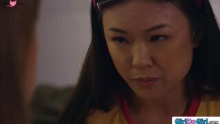Threesome FFM - Sharing Sexual Pleasure with Two Hot Blondes