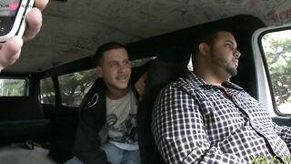 Bus Ride Pleasure - Hot Blonde Babe Fucks Her Way To Happiness