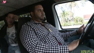 Bus Ride Pleasure - Hot Blonde Babe Fucks Her Way To Happiness