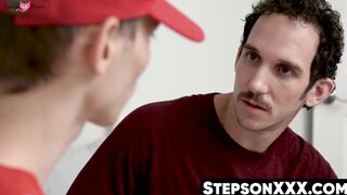 Twinks Raw Rough Sex - Step-Dad's Thick Dick Fucks Teen Ass