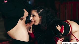 Evermore Episode 1 - Sexy Redhead Babe Gets Fucked Hard By Hunk In Lingerie