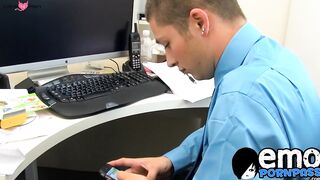 Business Men Fuck Hard At Work - Office Anal Sex