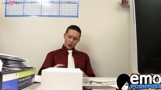 Business Men Fuck Hard At Work - Office Anal Sex