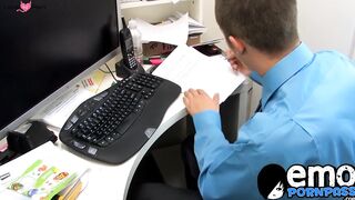 Business Men Fuck Hard At Work - Office Anal Sex