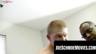 Rick's Hooded Anaconda Reverse Cowgirl Ride To Creampie - JOE & ANACONDA