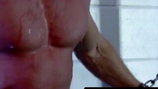 Muscle Hunk Endures Intense Bondage Training Session With Whips And Fetish Toys