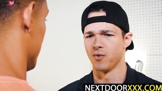 Next Door XXX Hunk Fucks Muscular Stud Raw & Bareback