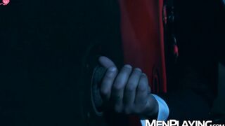 Thomas Thunders Surprises Boyfriend With Glory Hole Adventure