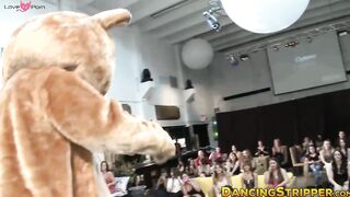 Partying Hardcore! Sexually Charged Group Orgy with Hot Babes Sucking Dick