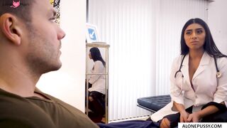 Big Boobed Nurse Helps Patient Recover With Sexual Healing