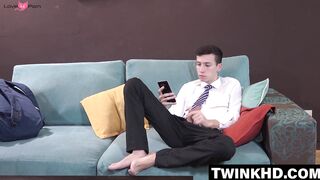 Flexible Hunk Ceasr Rose Stretching His Ass For DP Action