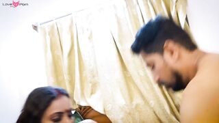 Desi Couple's Passionate Hardcore Sex Before Party Night