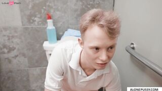 Gloryhole Secrets - Blonde Babe Sucks Off Stranger's Big Dick