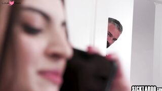 Step-Dad's Dirty Little Slut - Stepdaughter Fucks Dad In Every Position