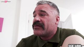 Step-Dad's Dirty Little Slut - Stepdaughter Fucks Dad In Every Position