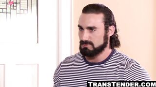 Passionate Anal Ride For A Transgender Beauty - DeepThroating Queen