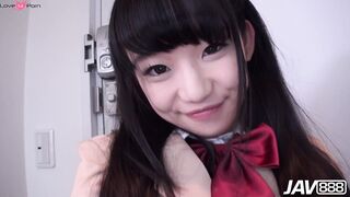 Japanese Teenage college girl Rides On A Hard Dick And Gets Creamped