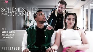 Sophie Burn's Scheming Liar Gets Creamped Hardcore