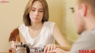 Blondie Bombshell - Blowjob & Hardcore Fucking with Lilith Cat