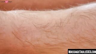 Redheaded Masseuse Gives Client an Unforgettable Full Body Experience