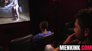 Dominant Dominc Pacifco Fucks Black Guy - Theater Sex with Interracial Couple
