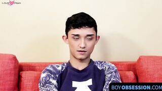 Twinks Ass-Play & Mastubation Session Leads To Explosive Orgasm