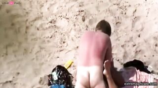 Public Beach Sex Adventure with Step-Sibling's Hot Girlfriend