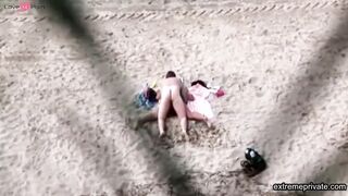Public Beach Sex Adventure with Step-Sibling's Hot Girlfriend