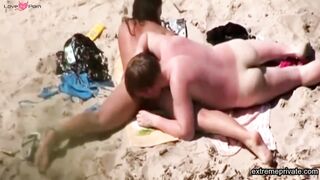 Public Beach Sex Adventure with Step-Sibling's Hot Girlfriend