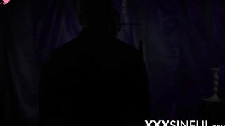 Horny Housewife Submissive Slave Girl Facesitting & Spanking with Dominant Master