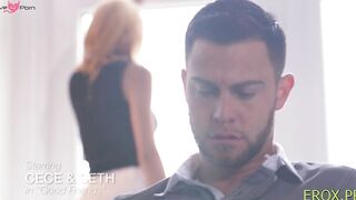 Romance-Filled Afternoon With Handsome Guy And Hot Girlfriend Cece Capello