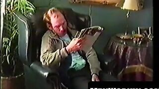 Hairiest Guy Ever - Unshaven Bear Jerking Off At Home