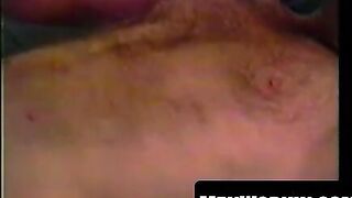 Hairiest Guy Ever - Unshaven Bear Jerking Off At Home