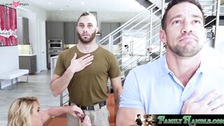 Three Way Frenzy #3: Mommy's Little Secret", "<Family Handle>", <Jessica Lynn>, <Johnny Castle> , <Kayden Kross>, <Ryan Driller>